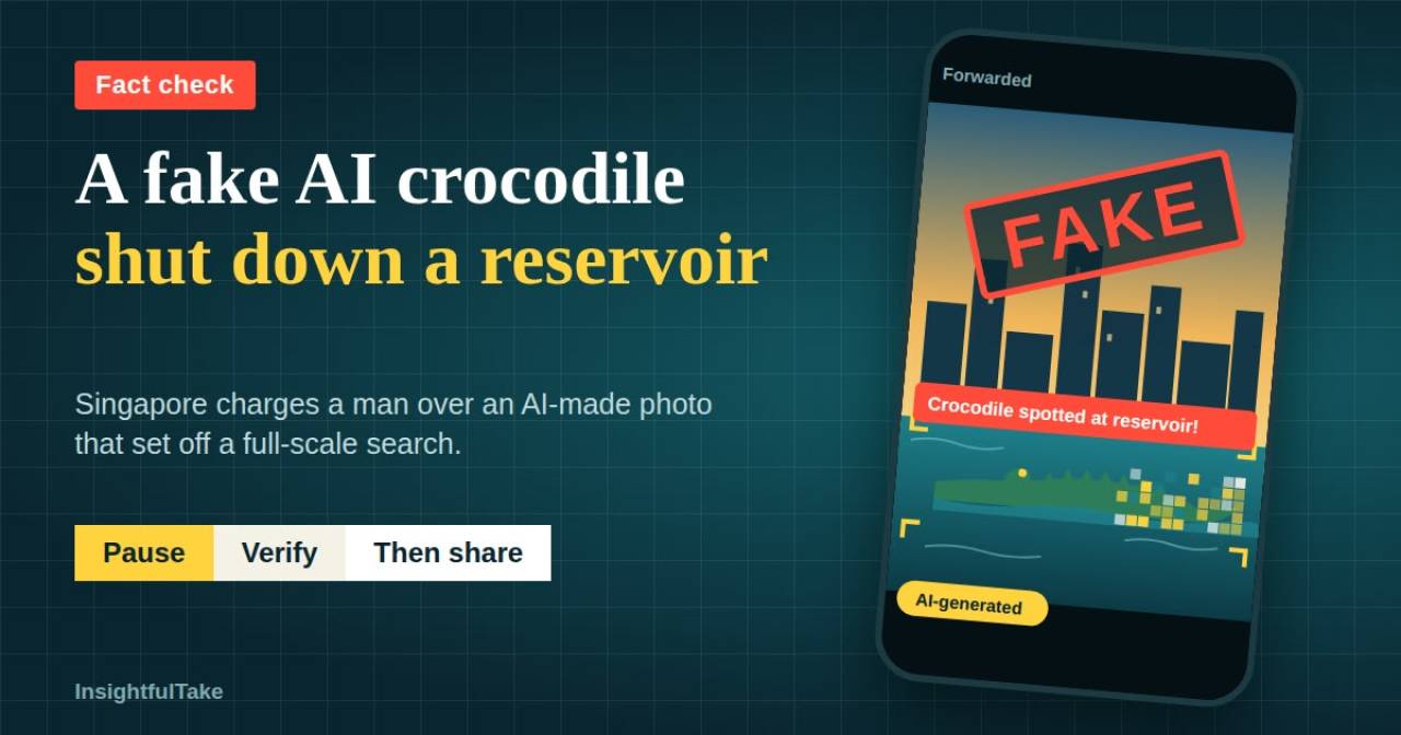 A Fake Crocodile, Real Panic: The Cost of an AI-Made Lie