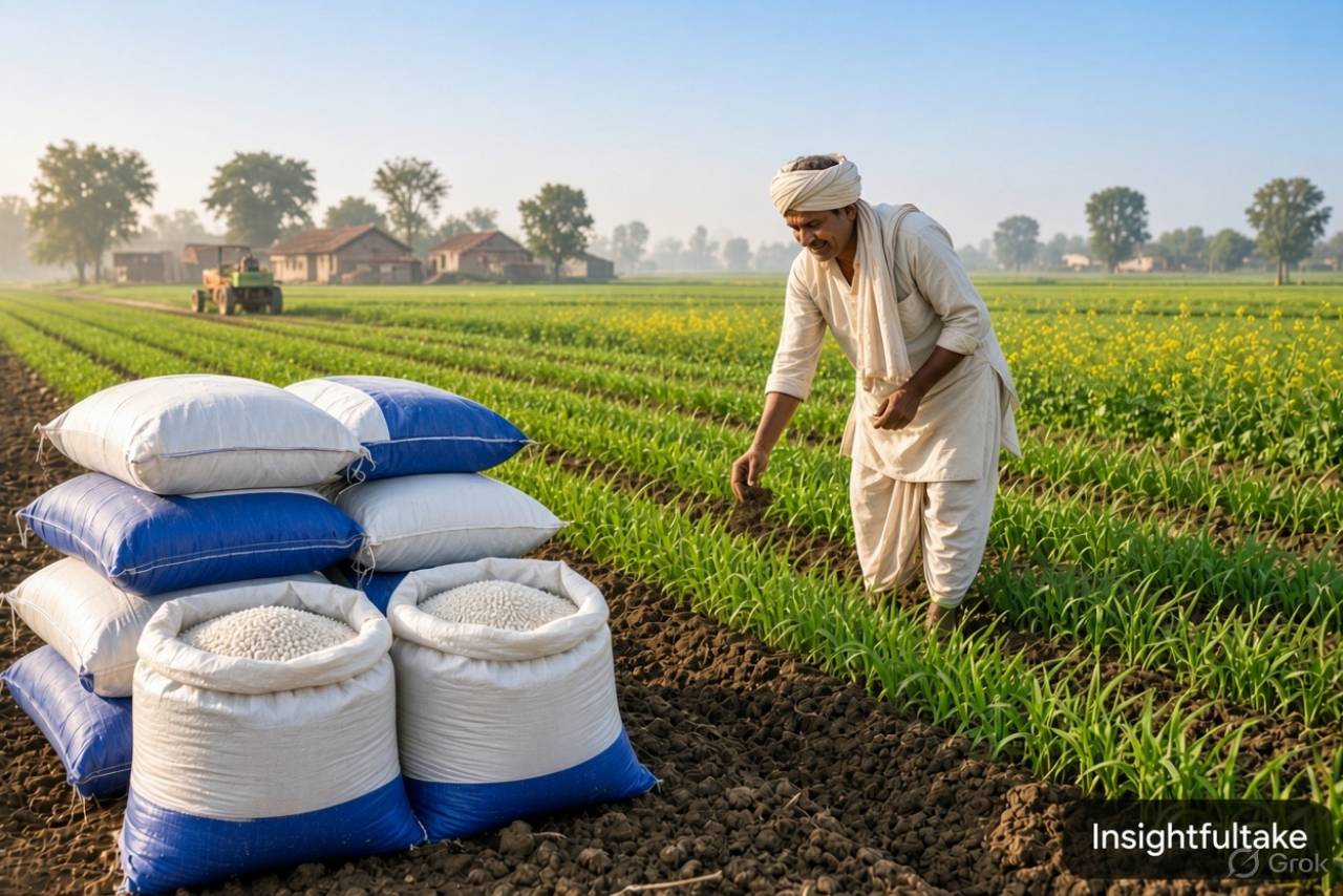 Higher Fertiliser Stocks Bring Fresh Hope for India’s Rabi Farmers