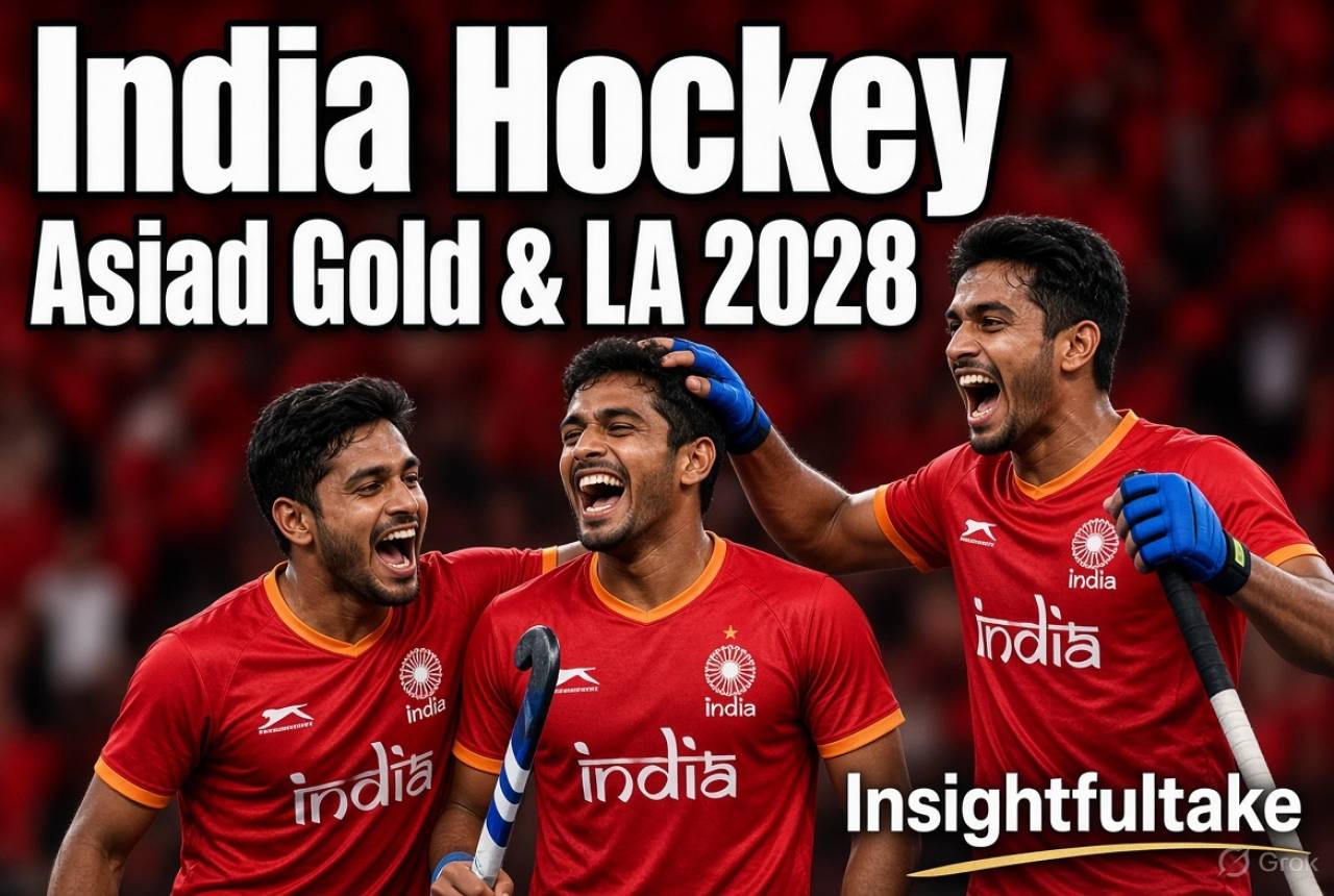 India’s Hockey Men Seal Gold and Open the Road to Los Angeles