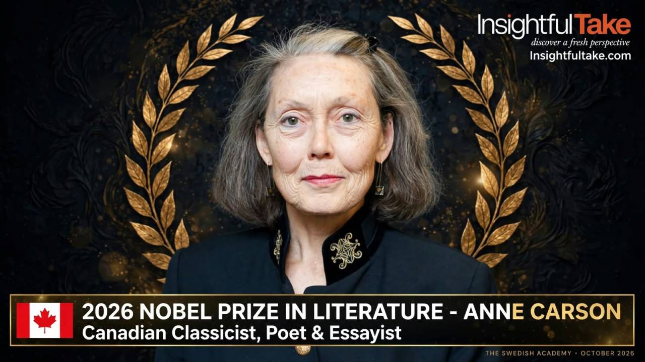 Anne Carson Wins the Nobel Prize in Literature for Reimagining the Classics