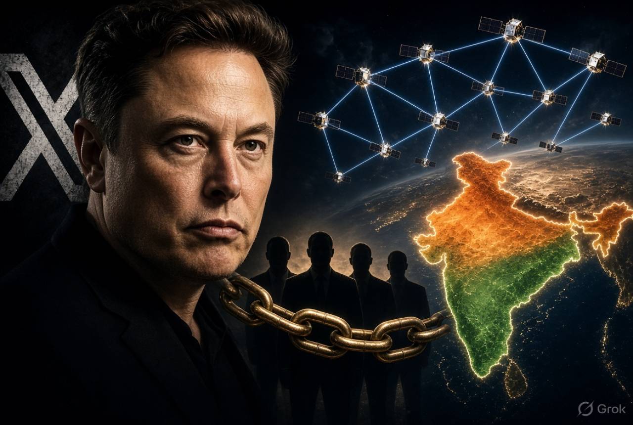 Musk Accuses Indian Oligarchs of Blocking Starlink as New Delhi Defends Its Rules