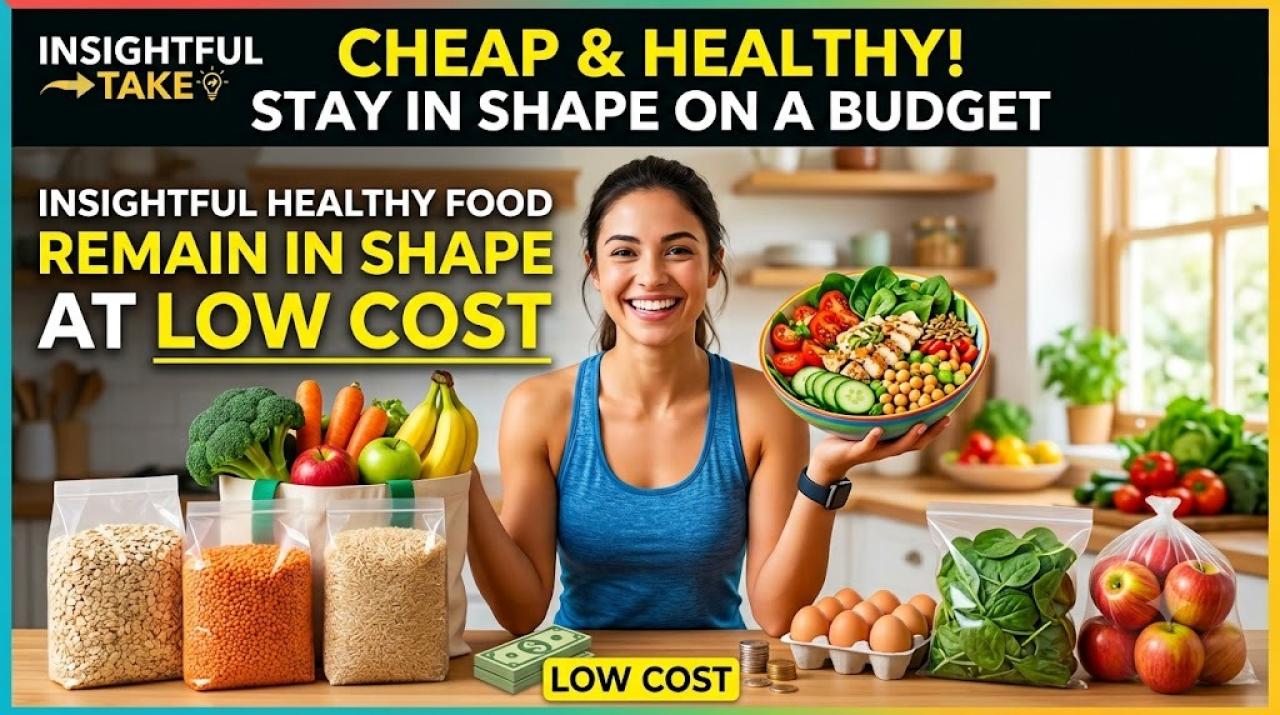 Insights on Healthy Food to Remain in Shape at Low Cost