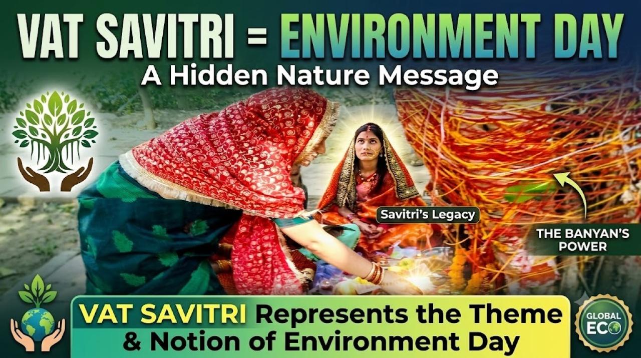Vat Savitri Represents the Theme and Notion of Environment Day