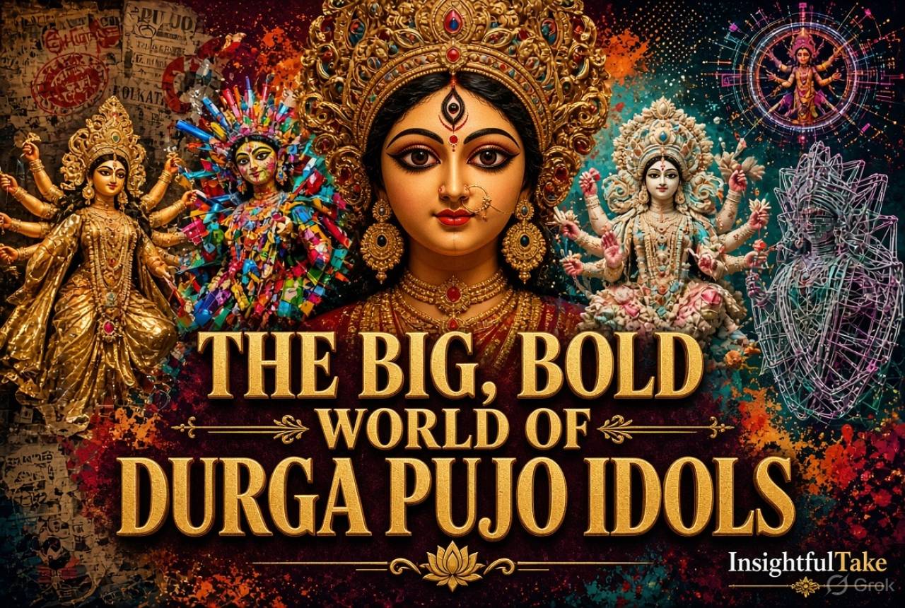 Beyond Clay: How Durga Puja Idols Are Becoming Canvases for Art, Activism and Sustainability