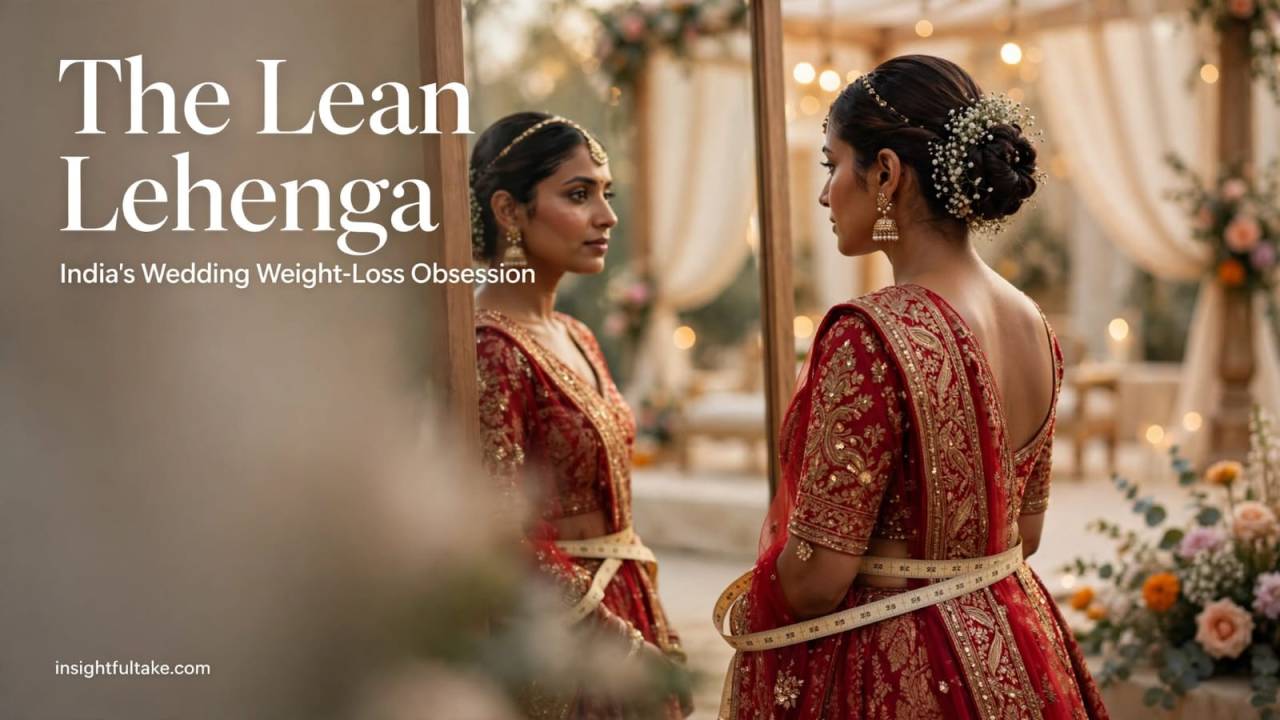 The Lean Lehenga: Unpacking India’s Wedding Weight-Loss Obsession