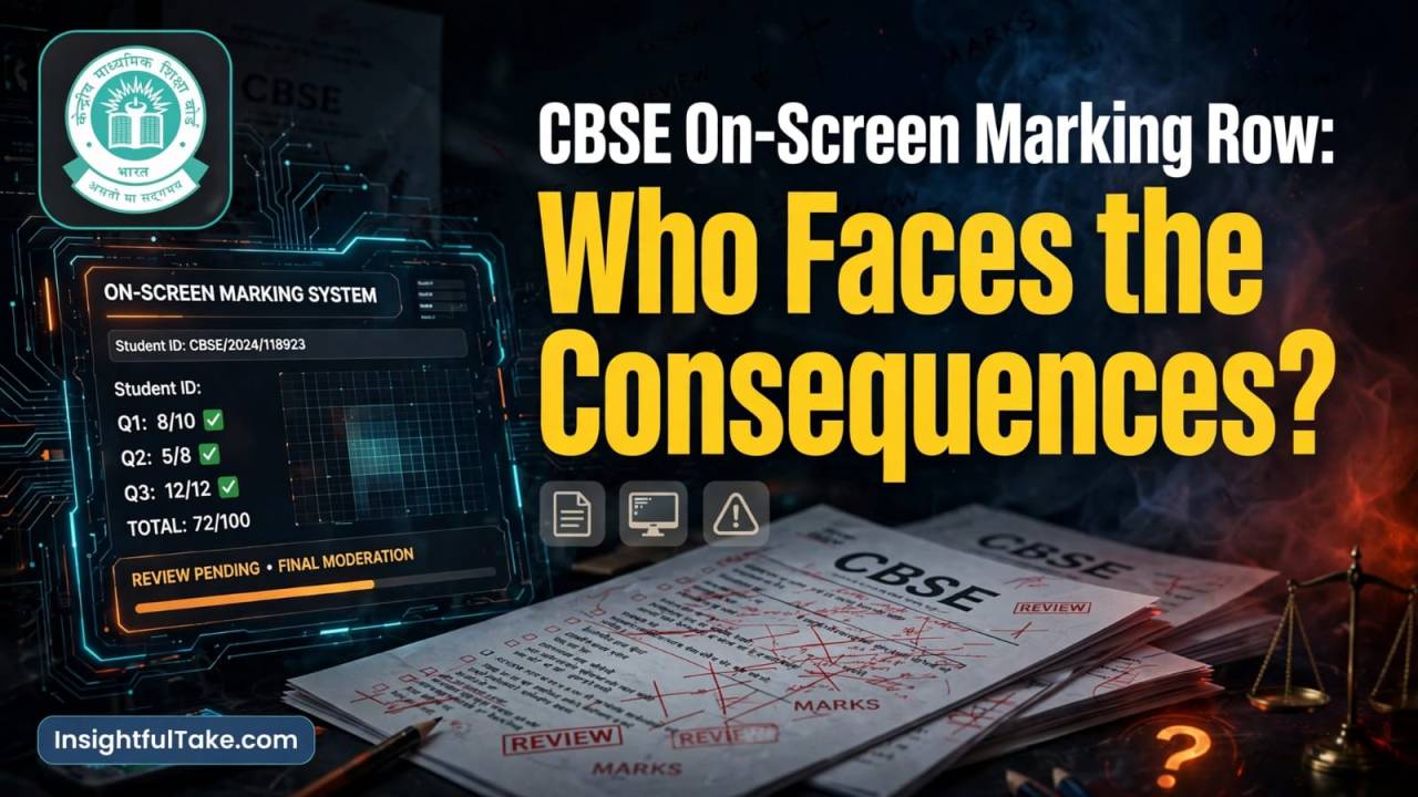 CBSE’s On-Screen Marking Rollout: Students Faced the Glitches, but Who Faces the Consequences?