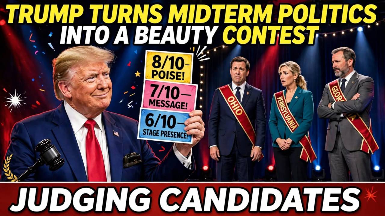 Trump Turns Midterm Politics Into a Beauty Contest, Judging Candidates by Their Looks