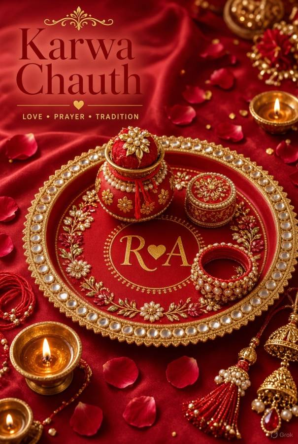 A Karwa Chauth Thali That’s Uniquely Yours