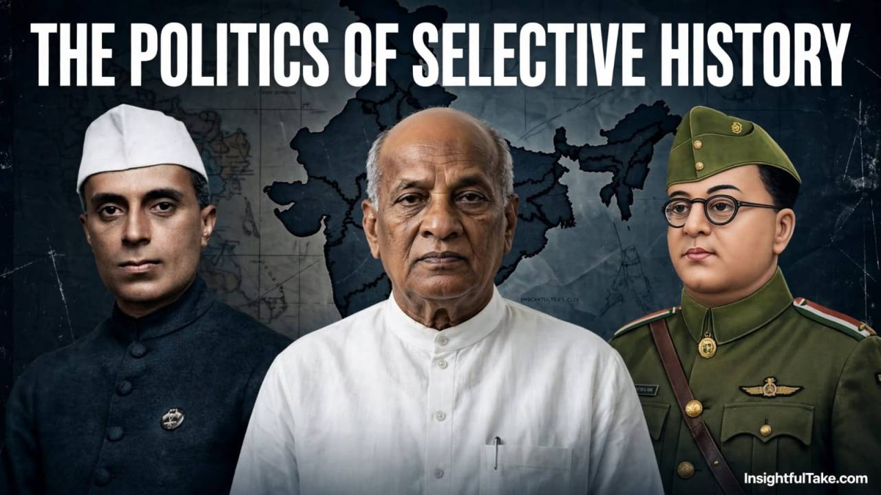 The Politics of Selective History: Why Does the BJP Claim Patel and Bose While Disowning Nehru?