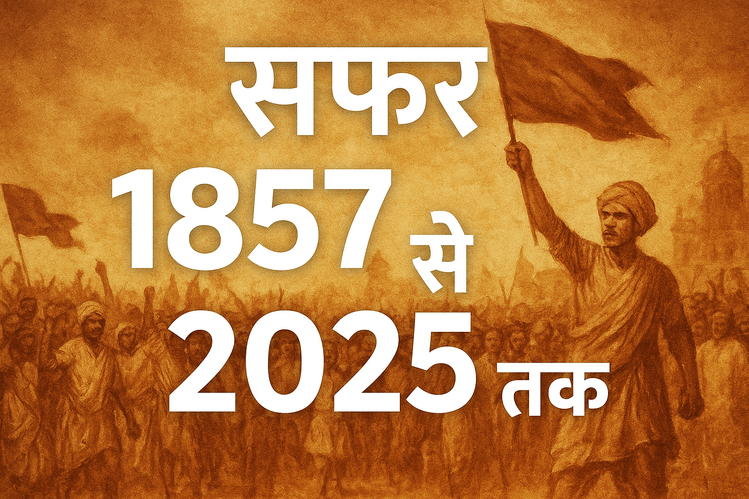 आज़ादी का सफ़र: 1857 से 2025 तक