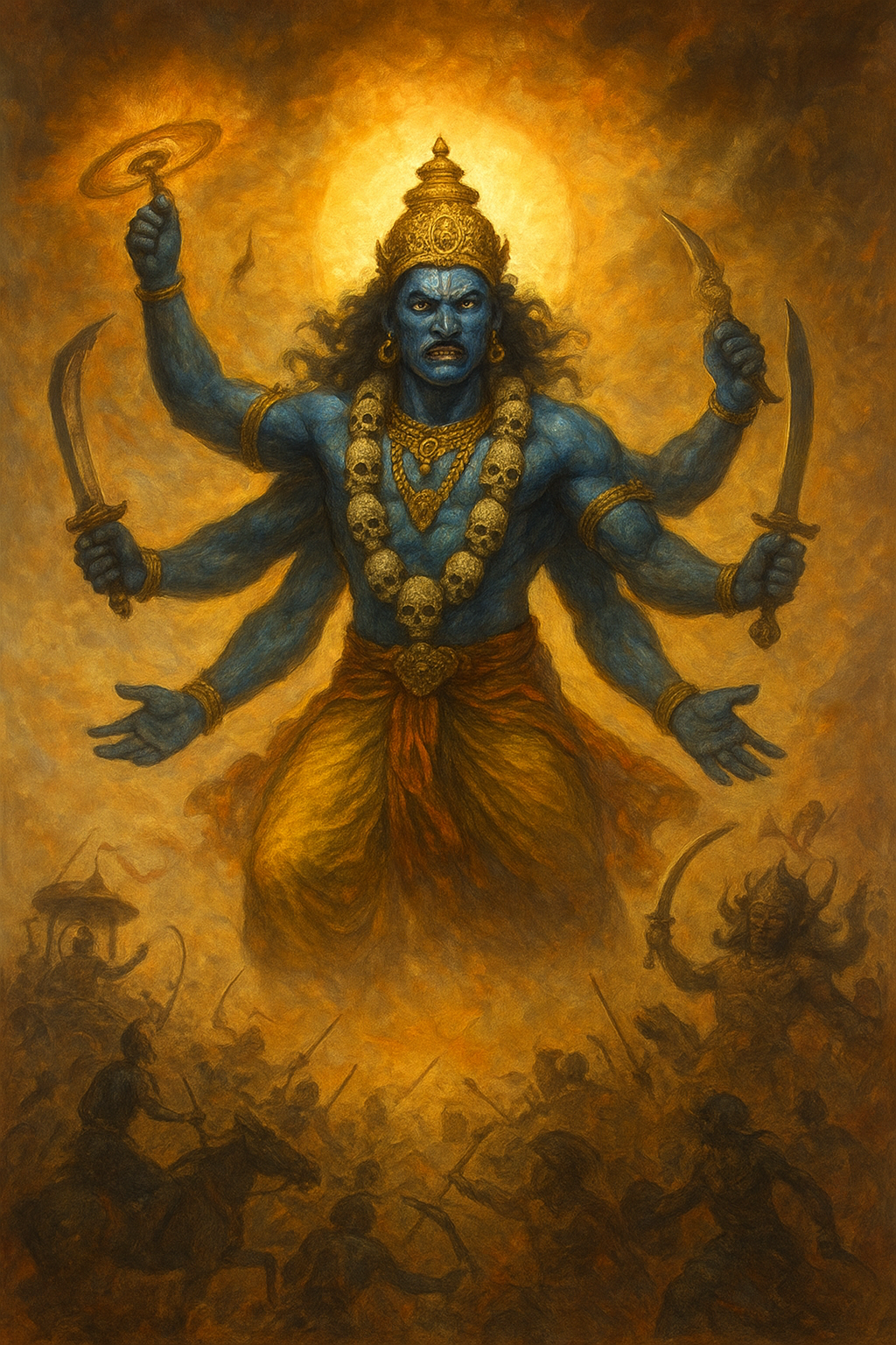 कृष्ण विराट स्वरूप