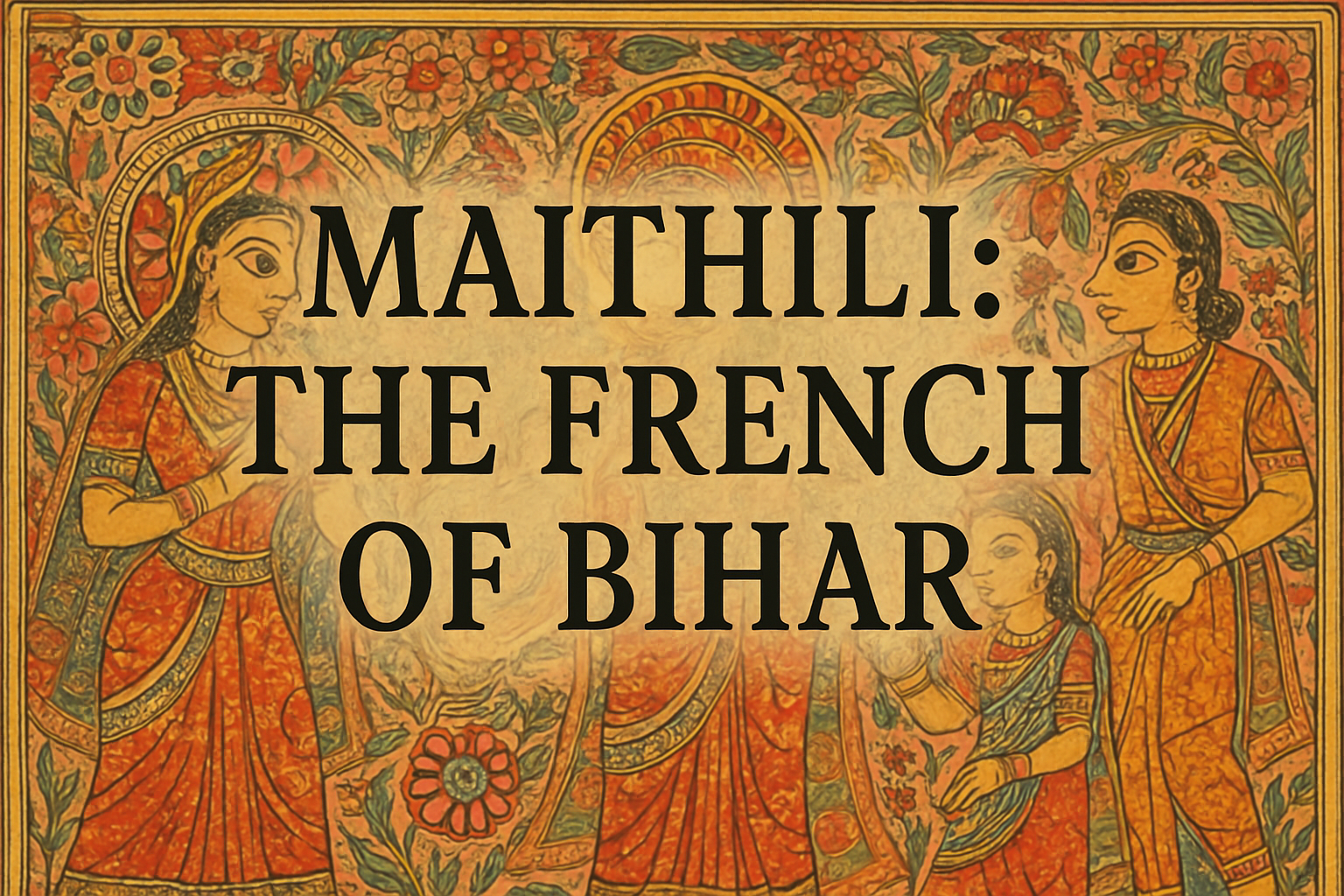 Maithili: The French of Bihar
