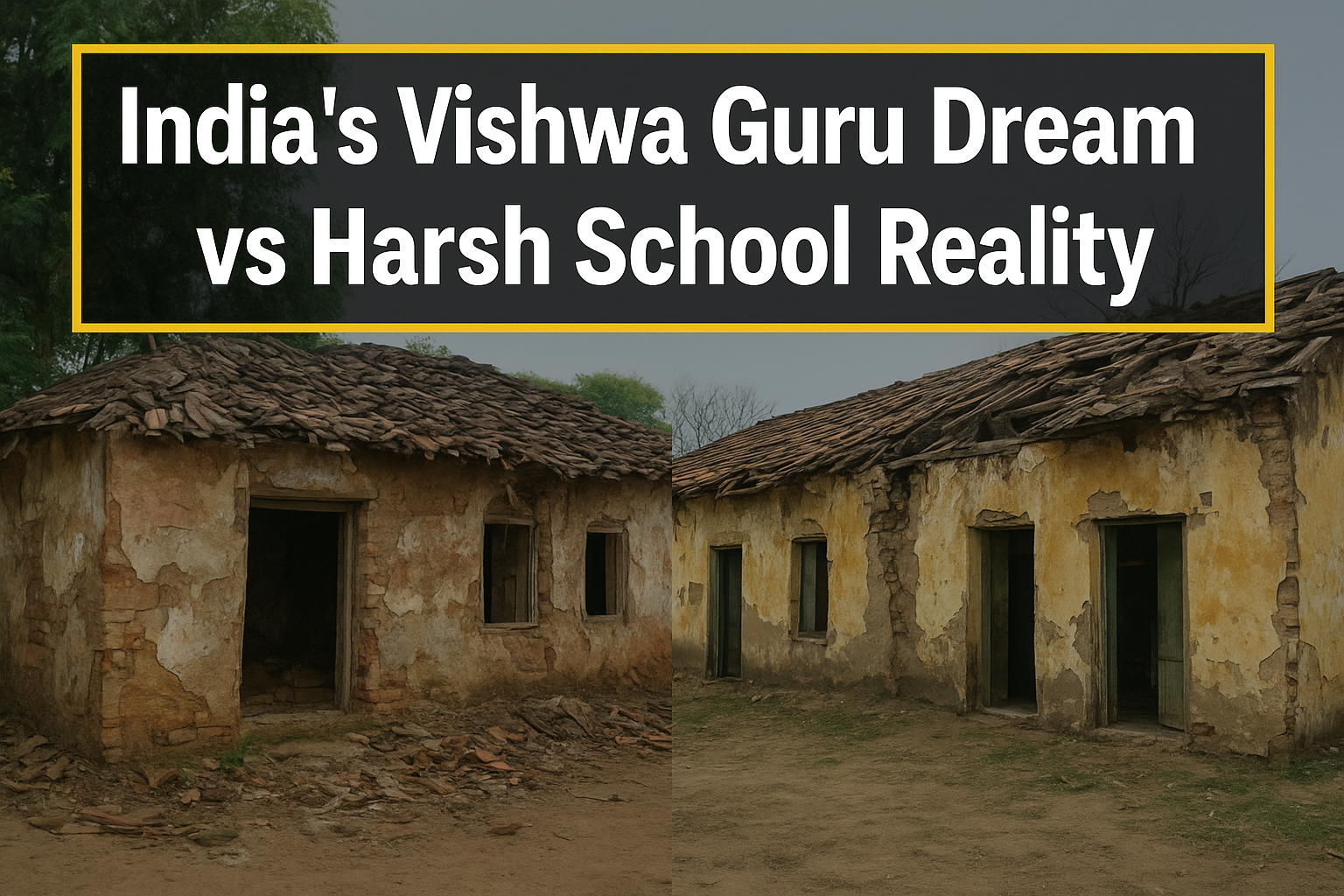 India’s Dream of Becoming Vishwa Guru and the Harsh Reality of Its Schools