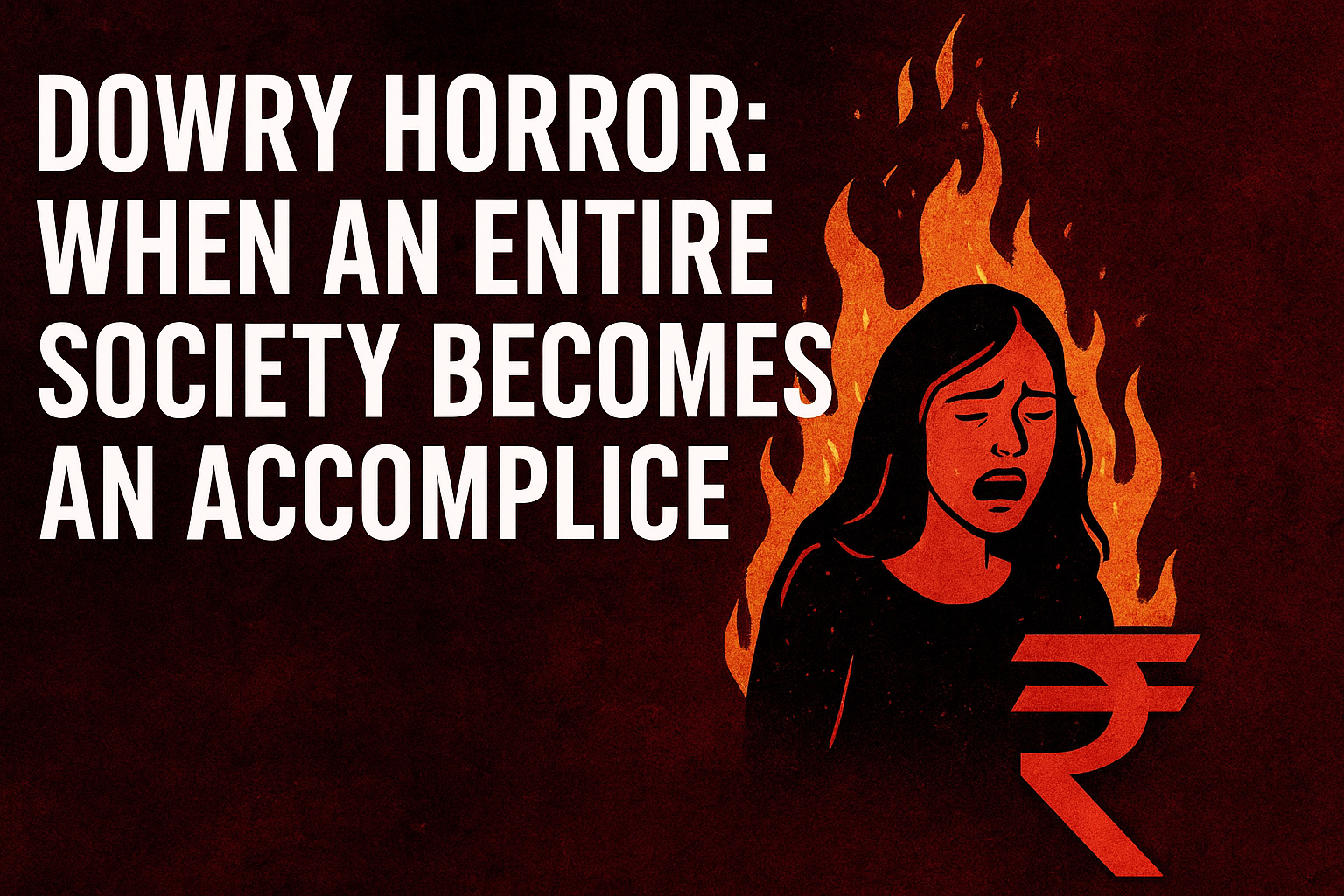 Dowry Horror: When an Entire Society Becomes an Accomplice