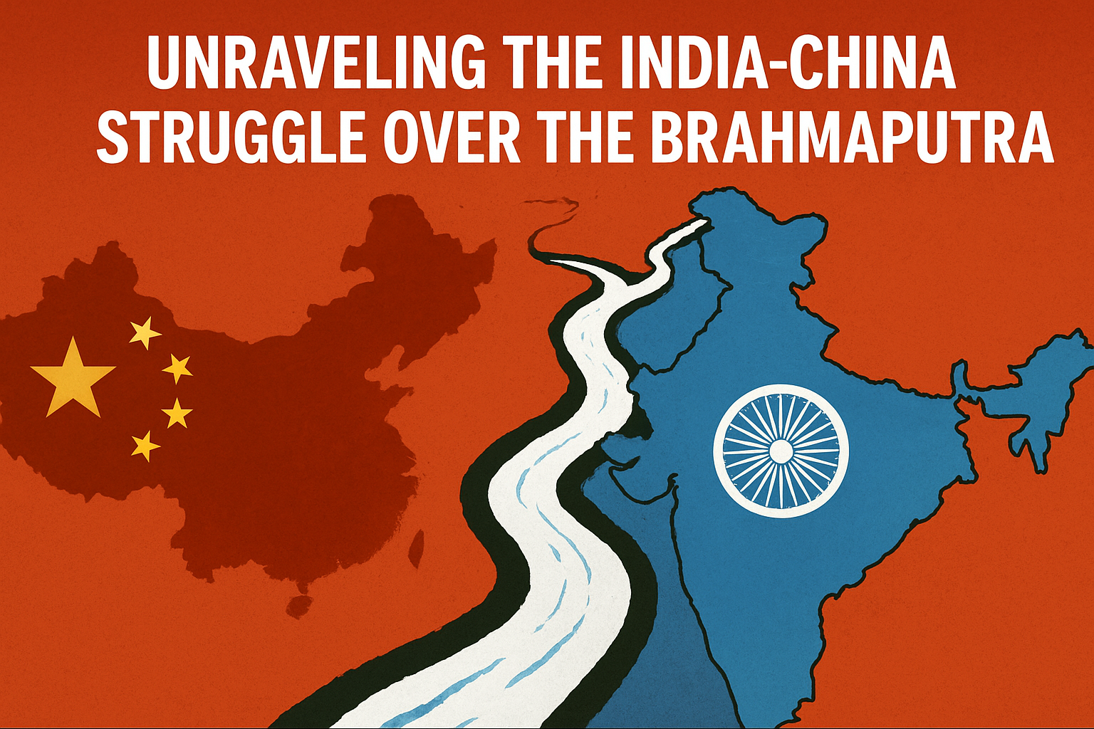 Turbulent Waters: Unraveling the India-China Struggle Over the Brahmaputra