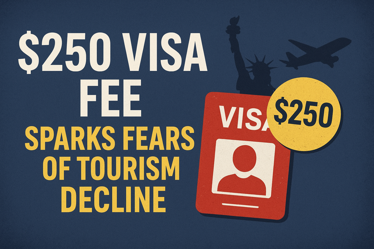 $250 Visa Fee Threatens to Weaken US Tourism