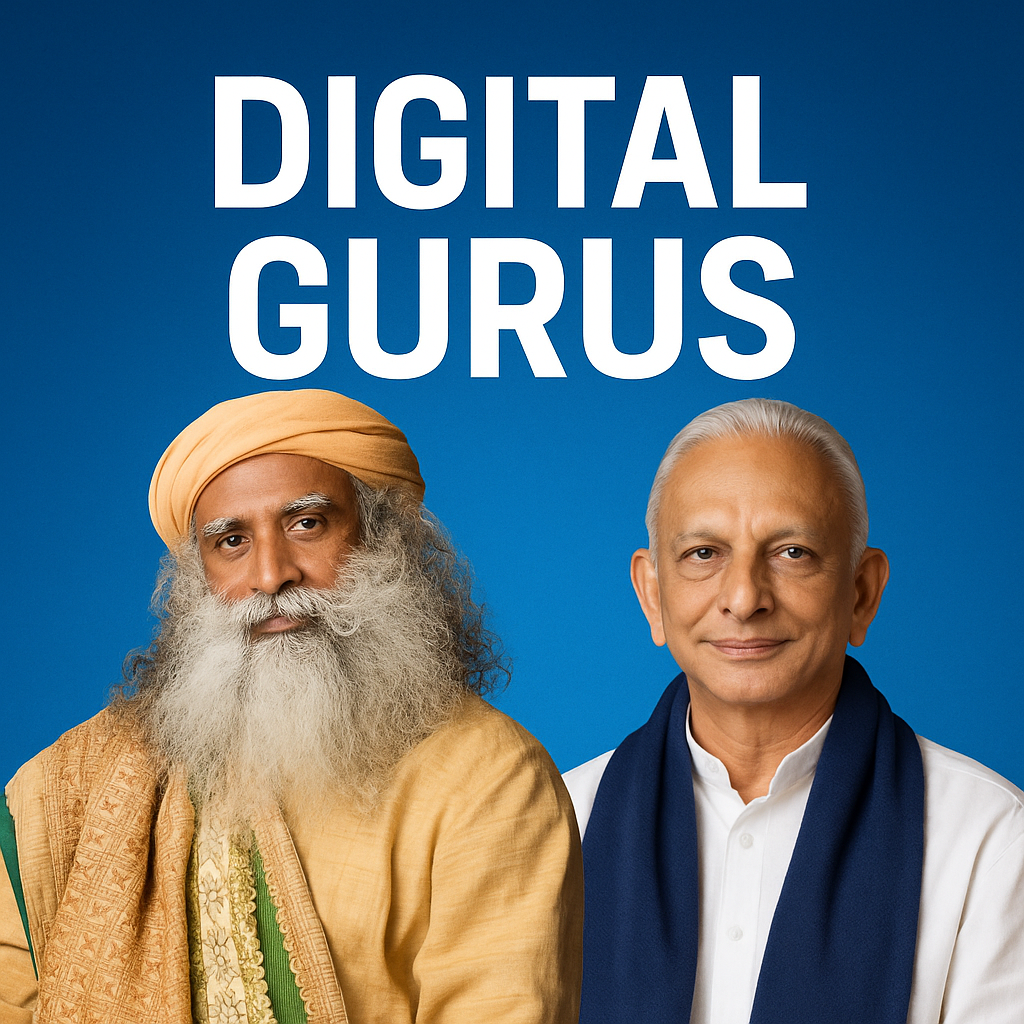 Modern Gurus and the Rise of Digital Ashrams: Spirituality Finds a New Home on the Screen