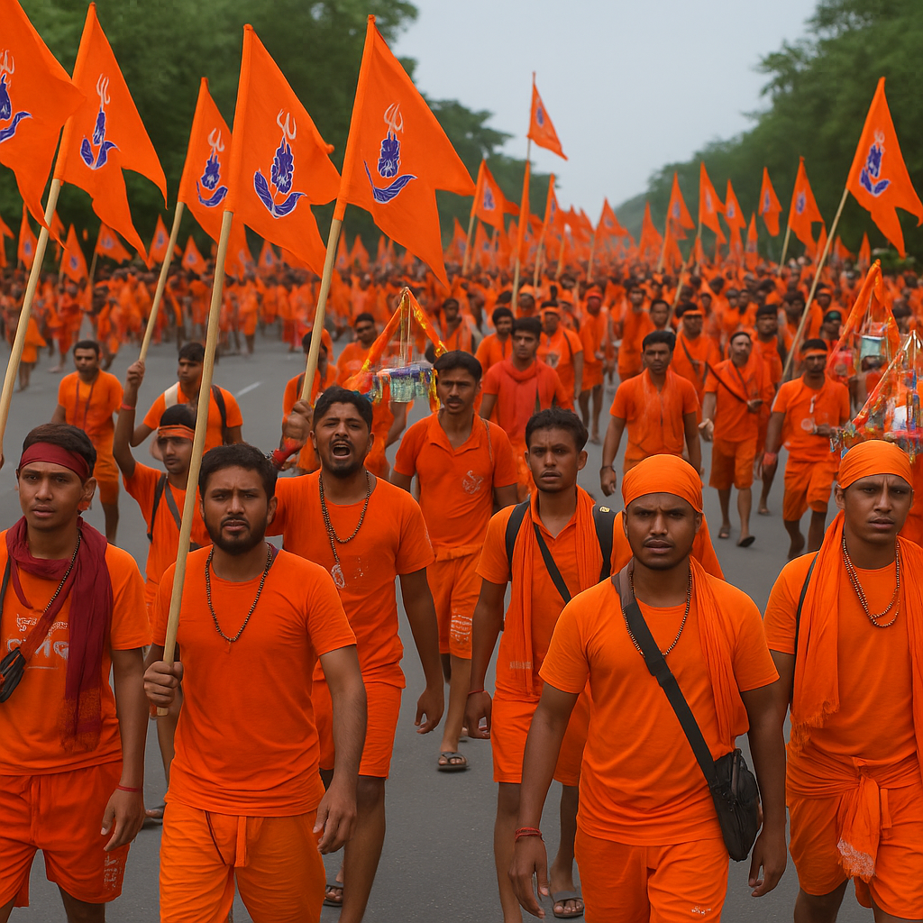 Kanwar Mayhem: When Faith Turns to Fury on Indian Streets