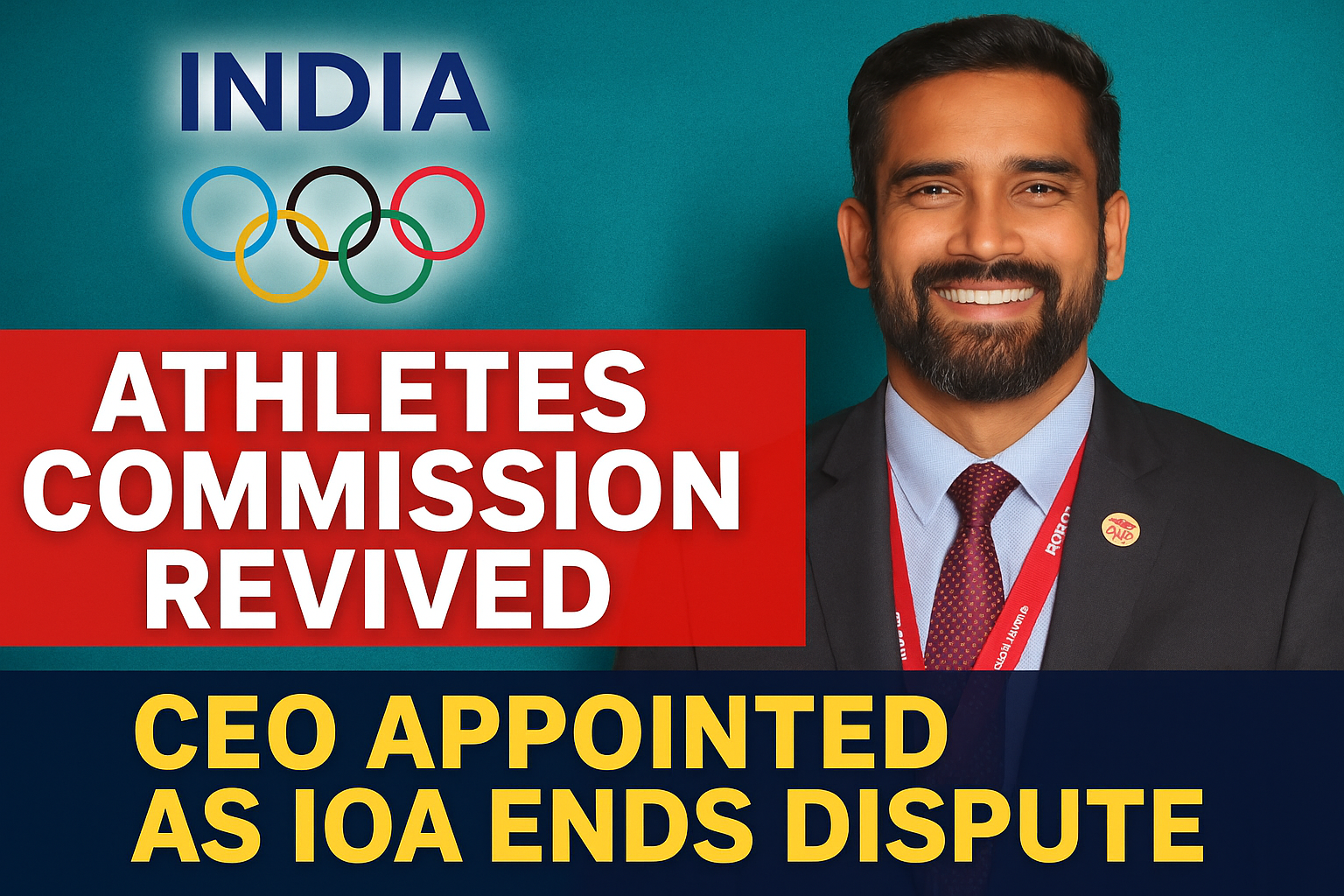 IOA Awakens: Athletes Take the Lead as Power Struggles End and India Sets Sights on Olympic Future