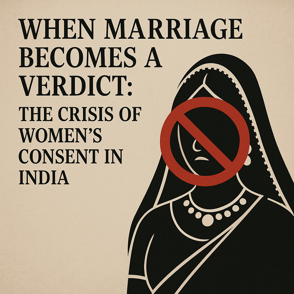 When Marriage Becomes a Verdict: The Crisis of Women’s Consent in India