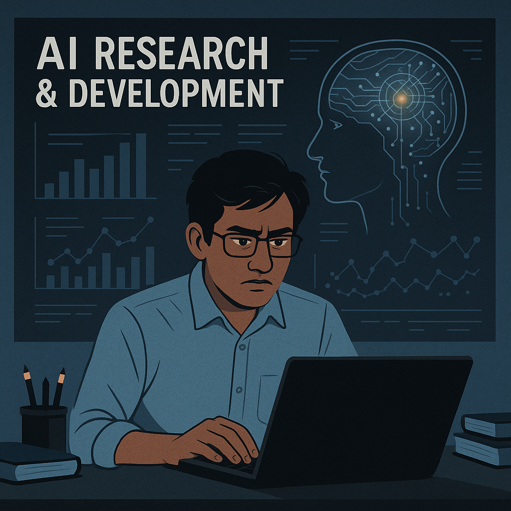 India’s AI Dream Is Struggling: Lack of Innovation and R&D Spending