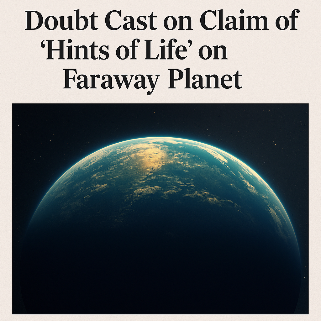 New Study Debunks Earlier Hints of Alien Life on Exoplanet K2 18b, Reigniting Debate on Biosignatures