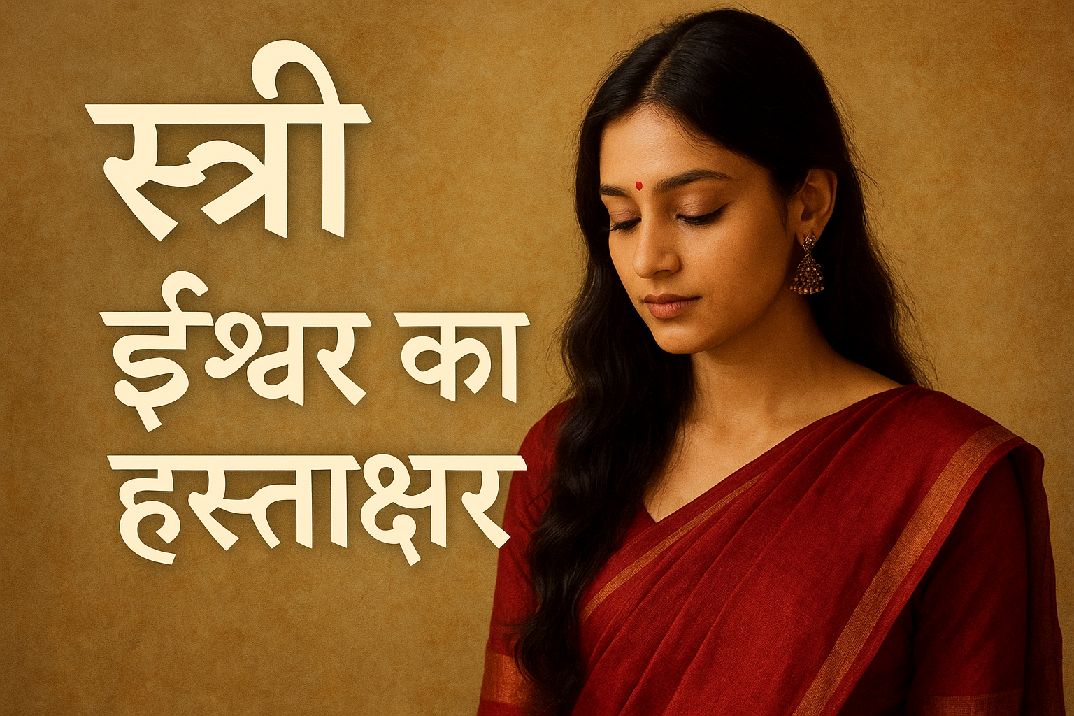स्त्री — ईश्वर का हस्ताक्षर