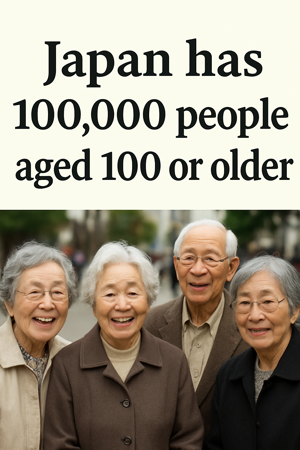 Japan’s Century Club: The Nation of 100,000 Centenarians