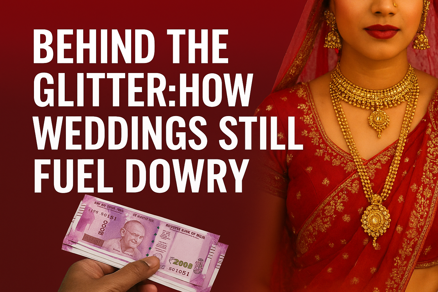 Behind the Glitter: How Weddings Keep Dowry Alive in India