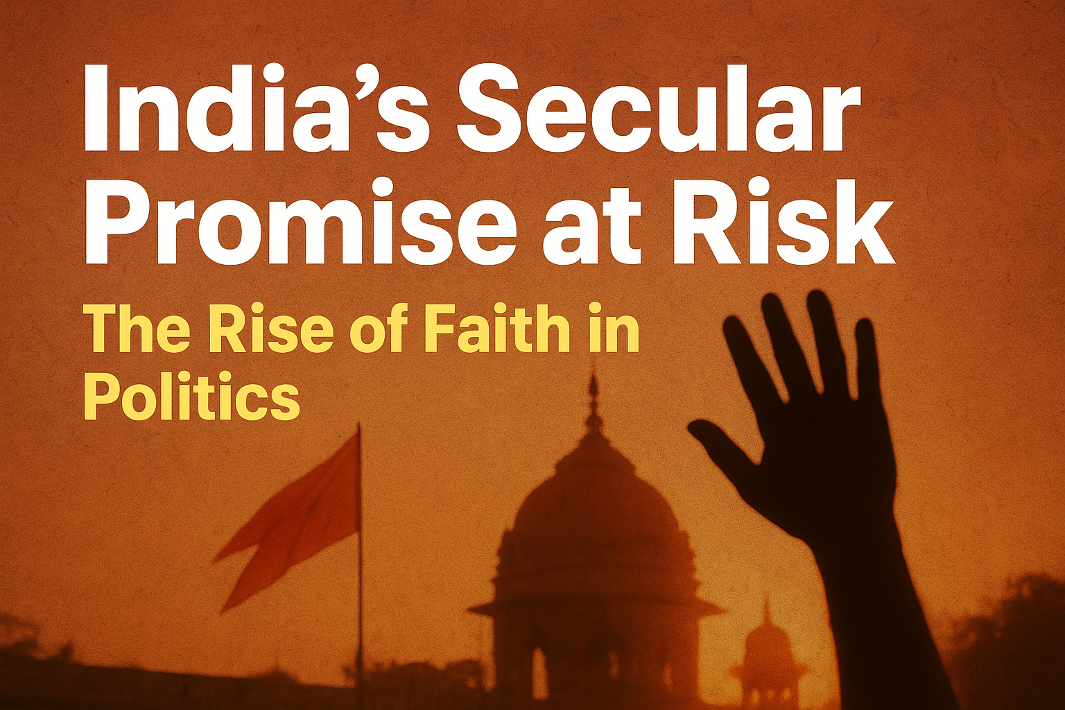 India’s Secular Promise at Risk: The Rise of Faith in Politics