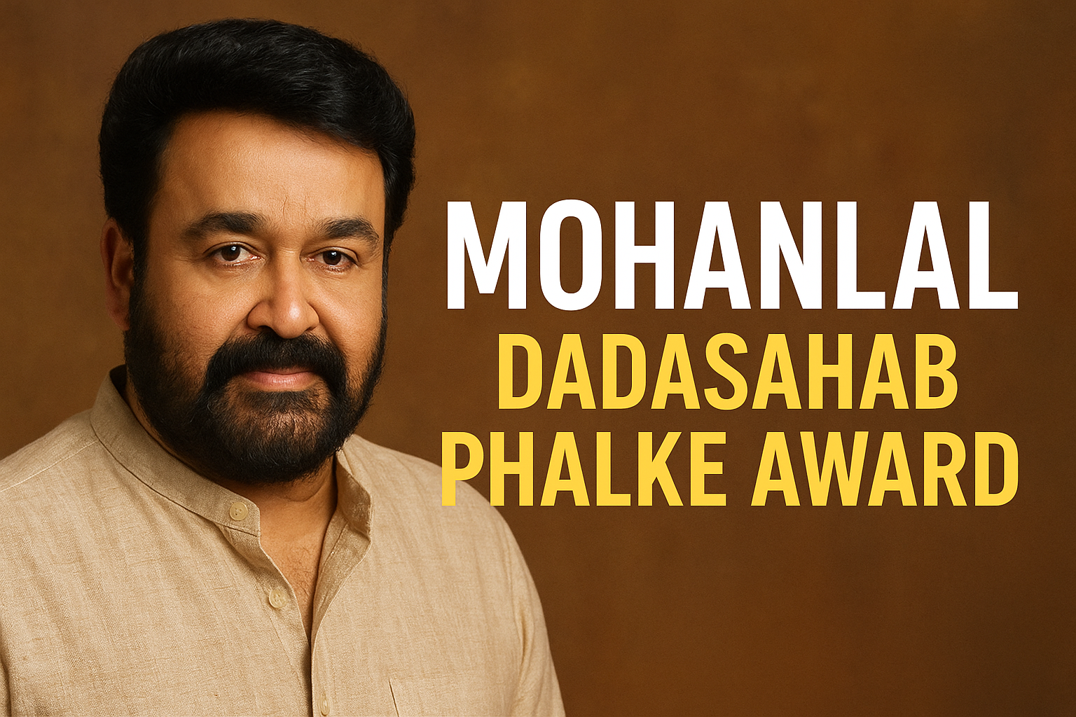 Mohanlal: The Timeless Star Who Waited Too Long for the Dadasaheb Phalke Award