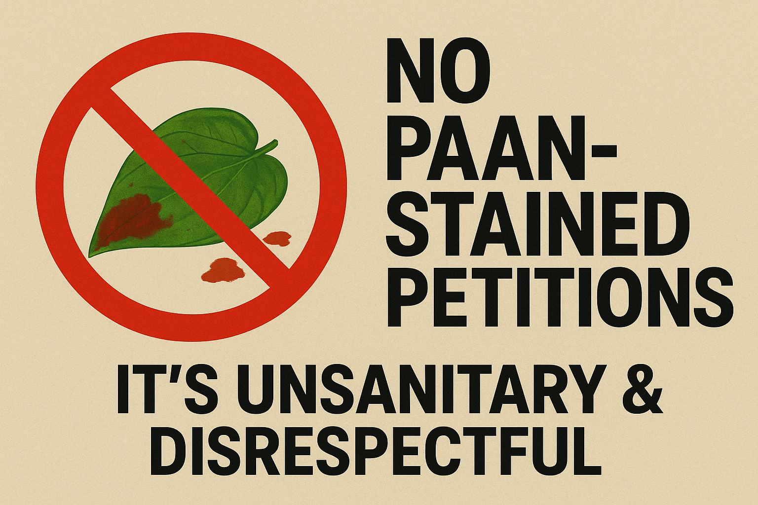 Allahabad High Court Bans Paan-Stained Petitions, Terms It Unhygienic and Disrespectful