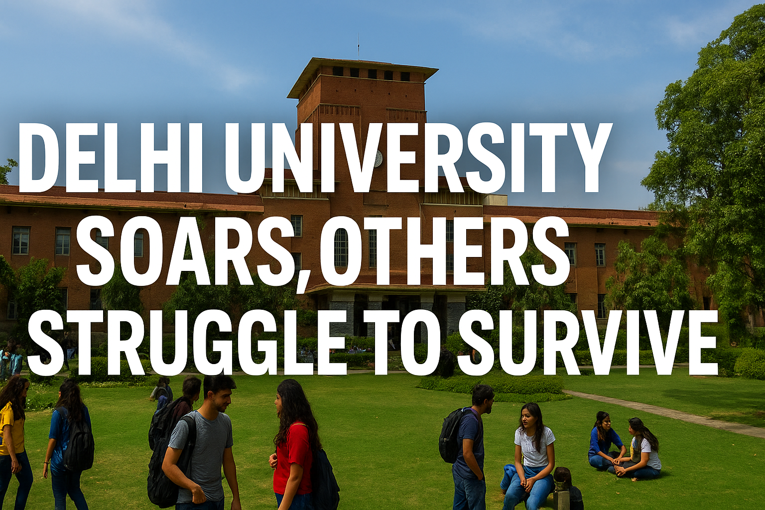 Delhi University’s Lonely Brilliance and the National Failure of Higher Education