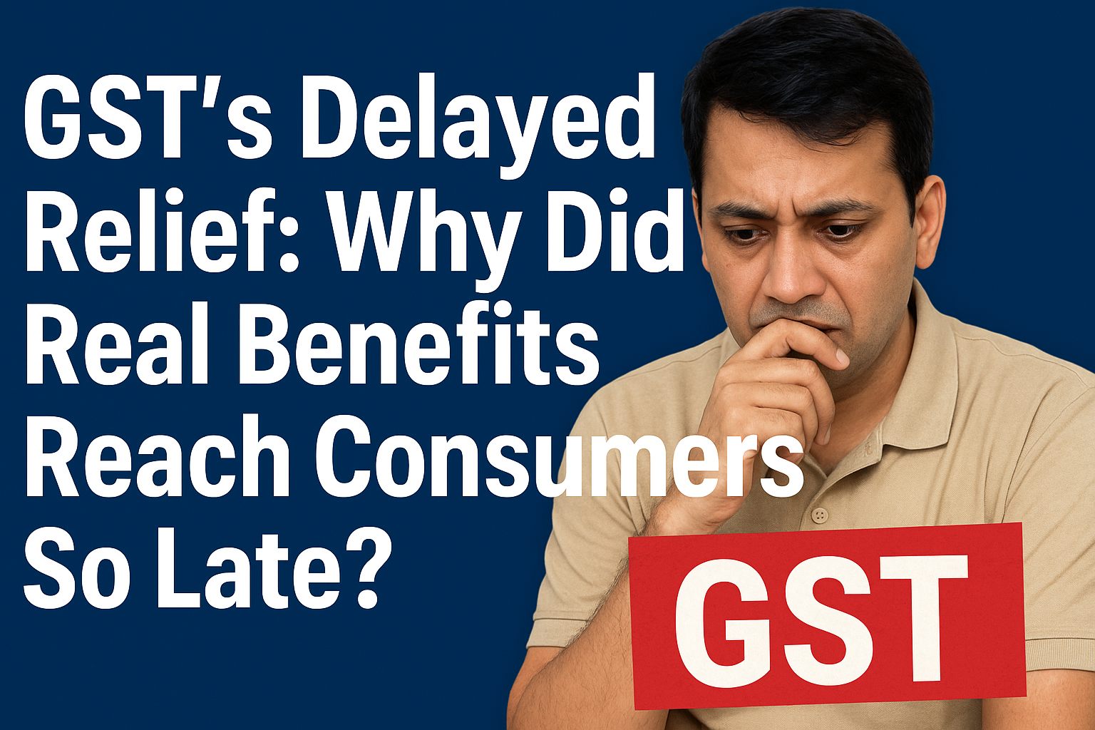 GST’s Delayed Relief: Why Did Real Benefits Reach Consumers So Late?
