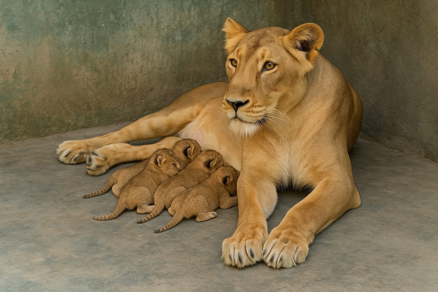 A Roar of Renewal: Delhi Zoo Welcomes Four Lion Cubs, A Rare Conservation Breakthrough