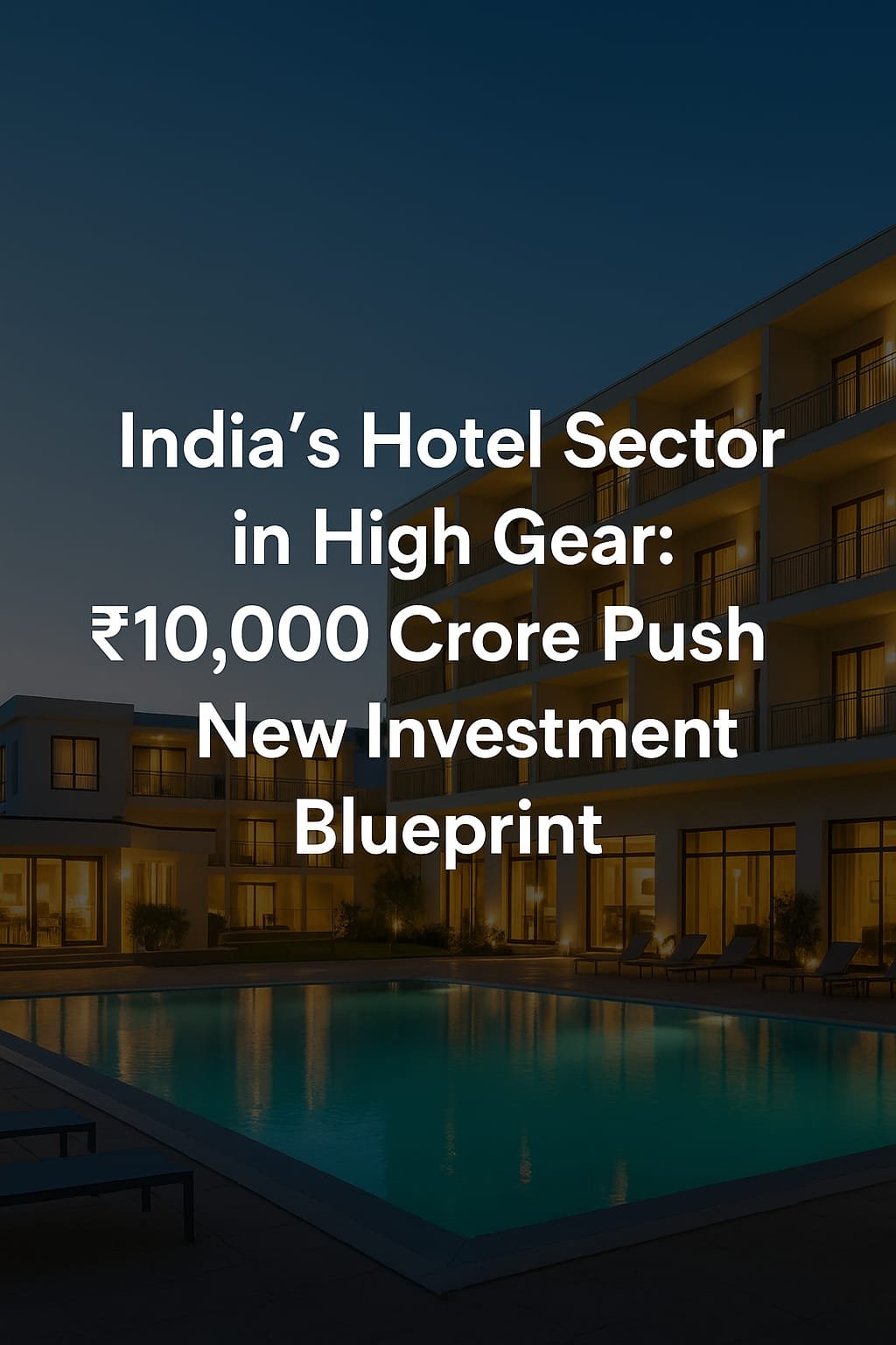 India's Hotel Sector in High Gear: ₹10,000 Crore Push Signals New Investment Blueprint