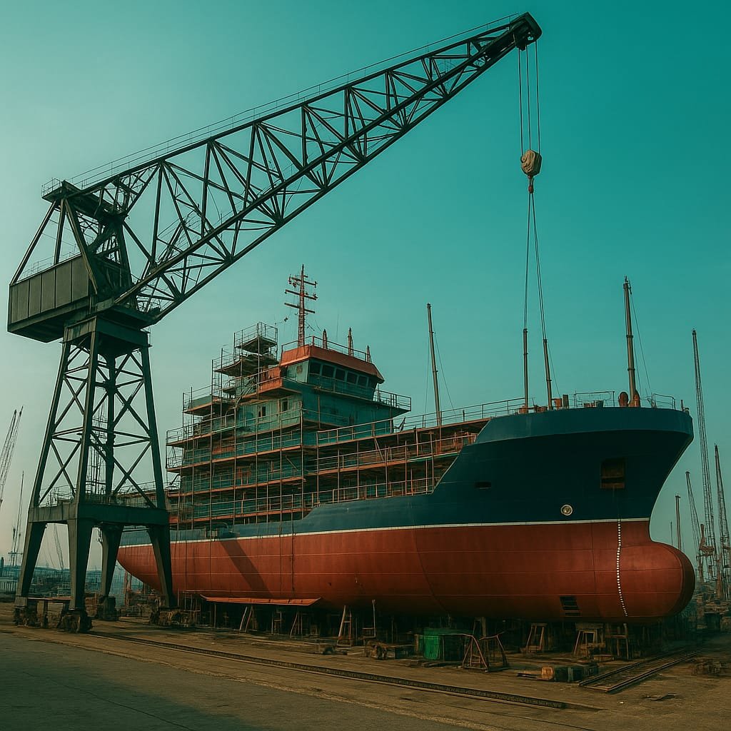 India Sets Sail with 8 Mega Clusters to Join Top Shipbuilders by 2047