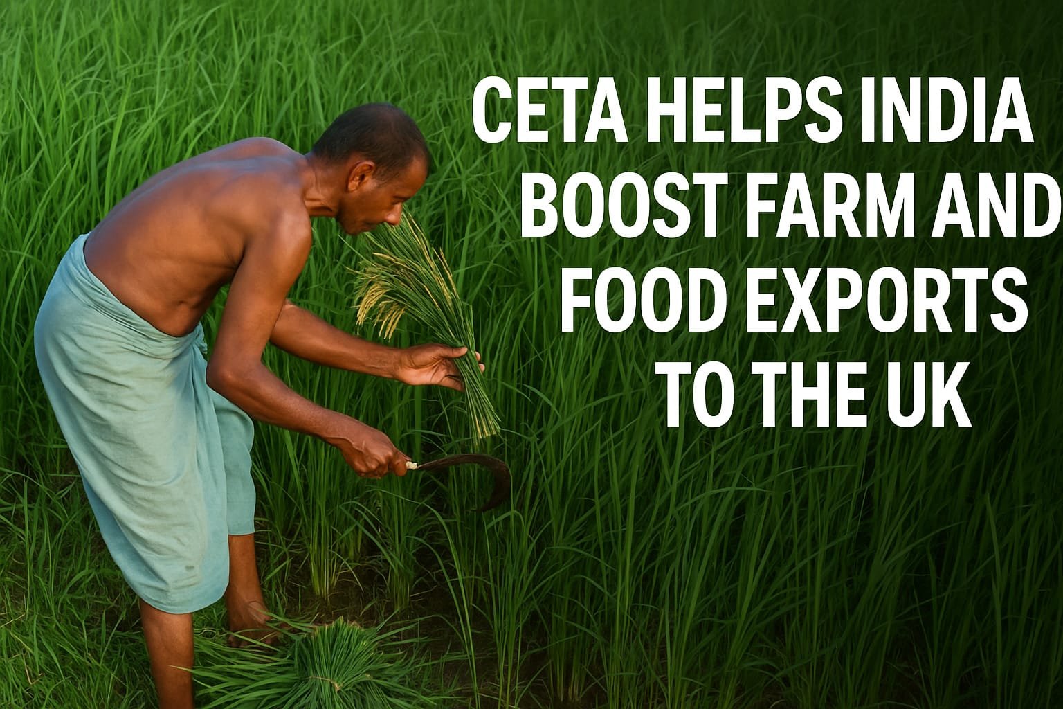 CETA Helps India Boost Farm and Food Exports to the UK