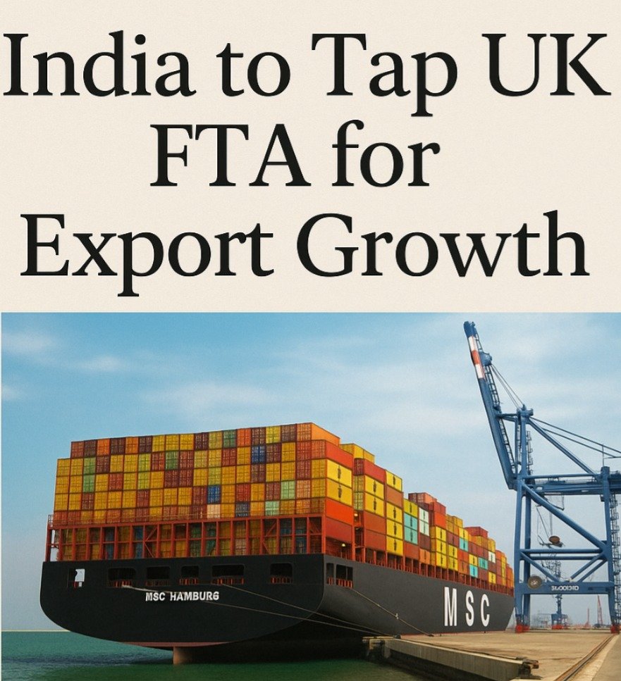 India to Tap UK FTA for Export Growth, Industry Boost, and Strategic Advantage
