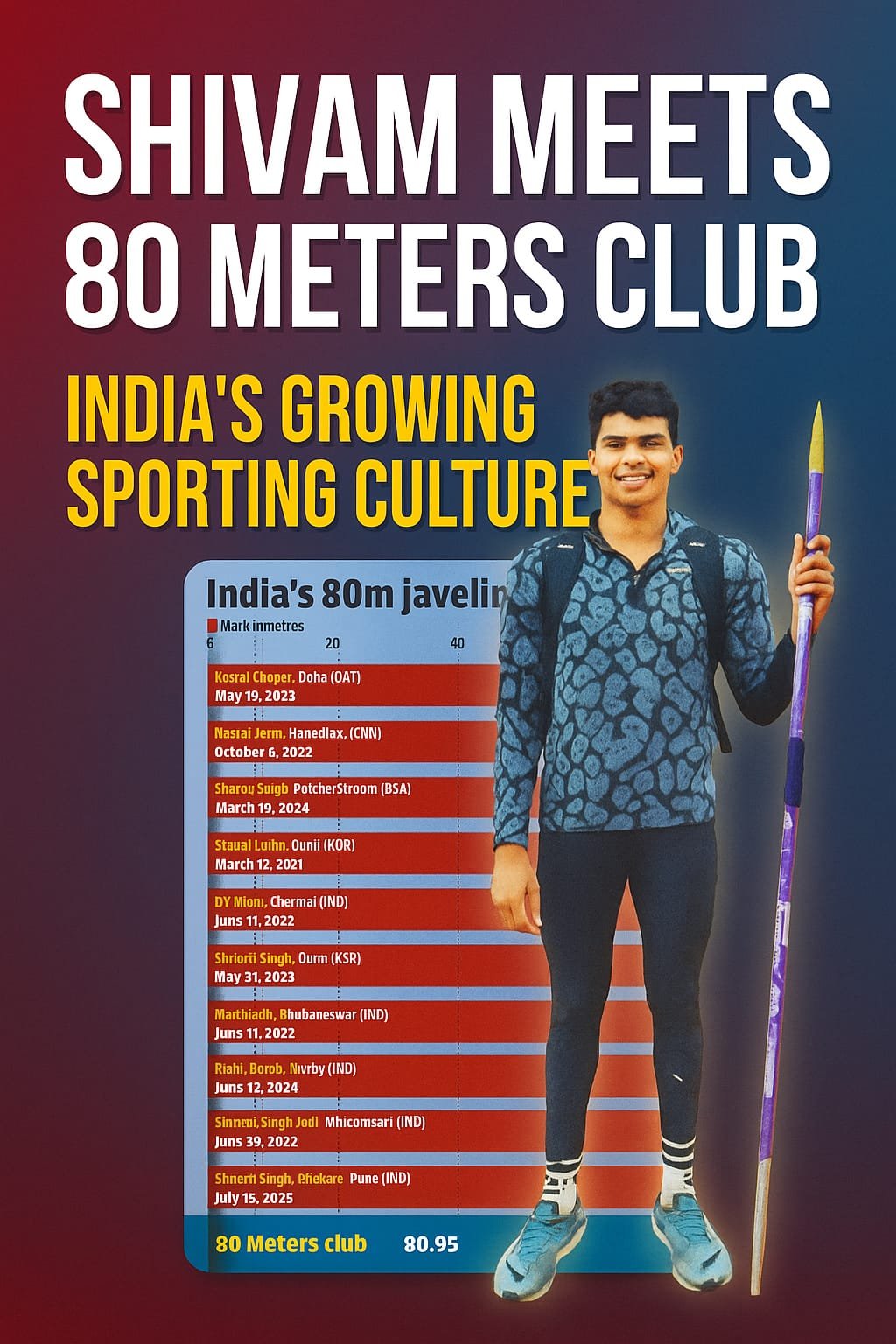Shivam Lohakare: A New Name in Indian Javelin