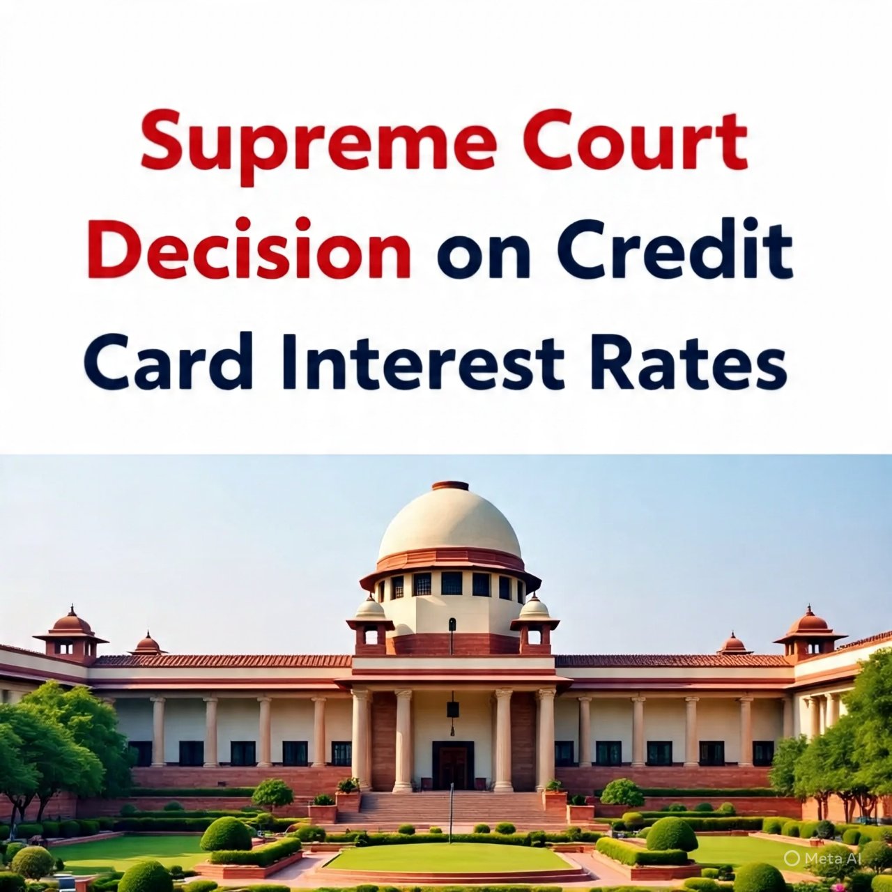 Supreme Court Decision on Credit Card Interest Rates: Freedom for Banks within Indian Regulations