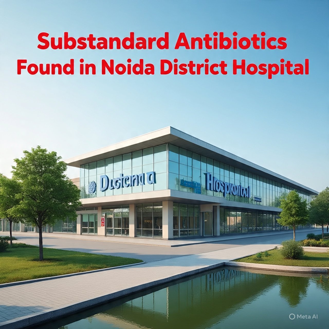 Substandard Antibiotics Found in Noida District Hospital