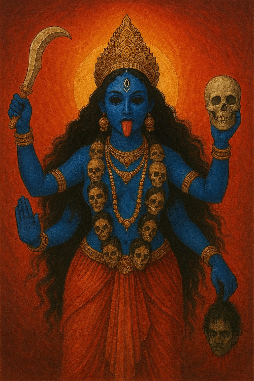माँ काली: विनाश में सृजन की ज्योति