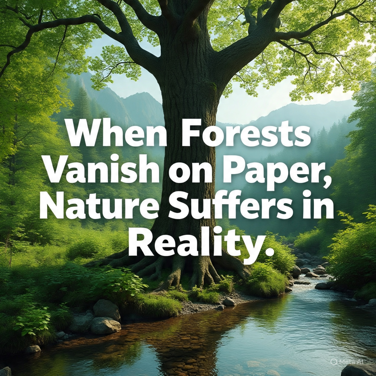 When Forests Vanish on Paper, Nature Suffers in Reality