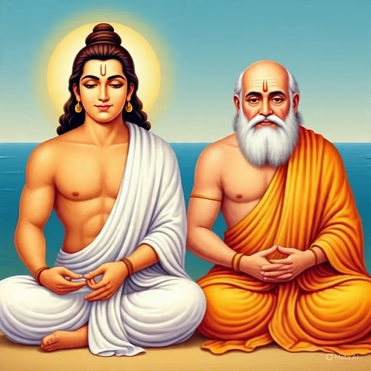 भवसागर का तट: गुरु कृपा और राम भक्ति