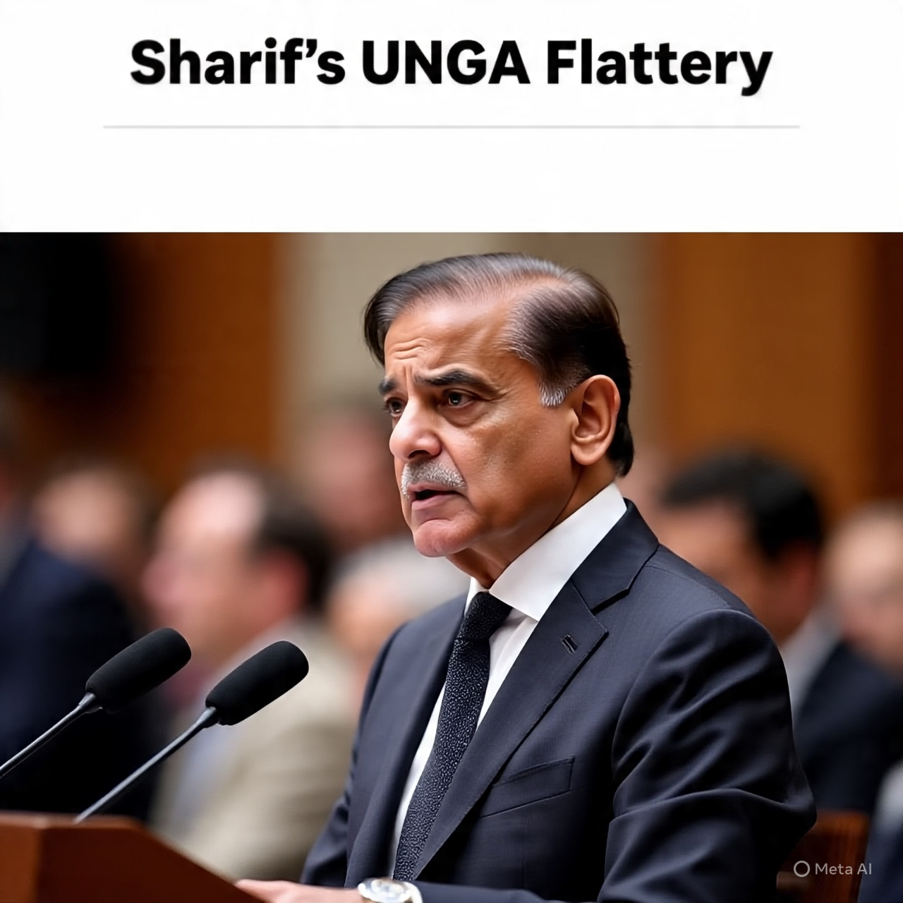 Sharif’s UNGA Speech: Old Kashmir Rhetoric, New Trump Flattery