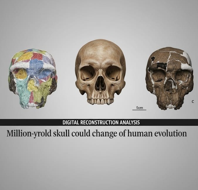 A Million-Year-Old Skull Challenges the Human Evolutionary Timeline