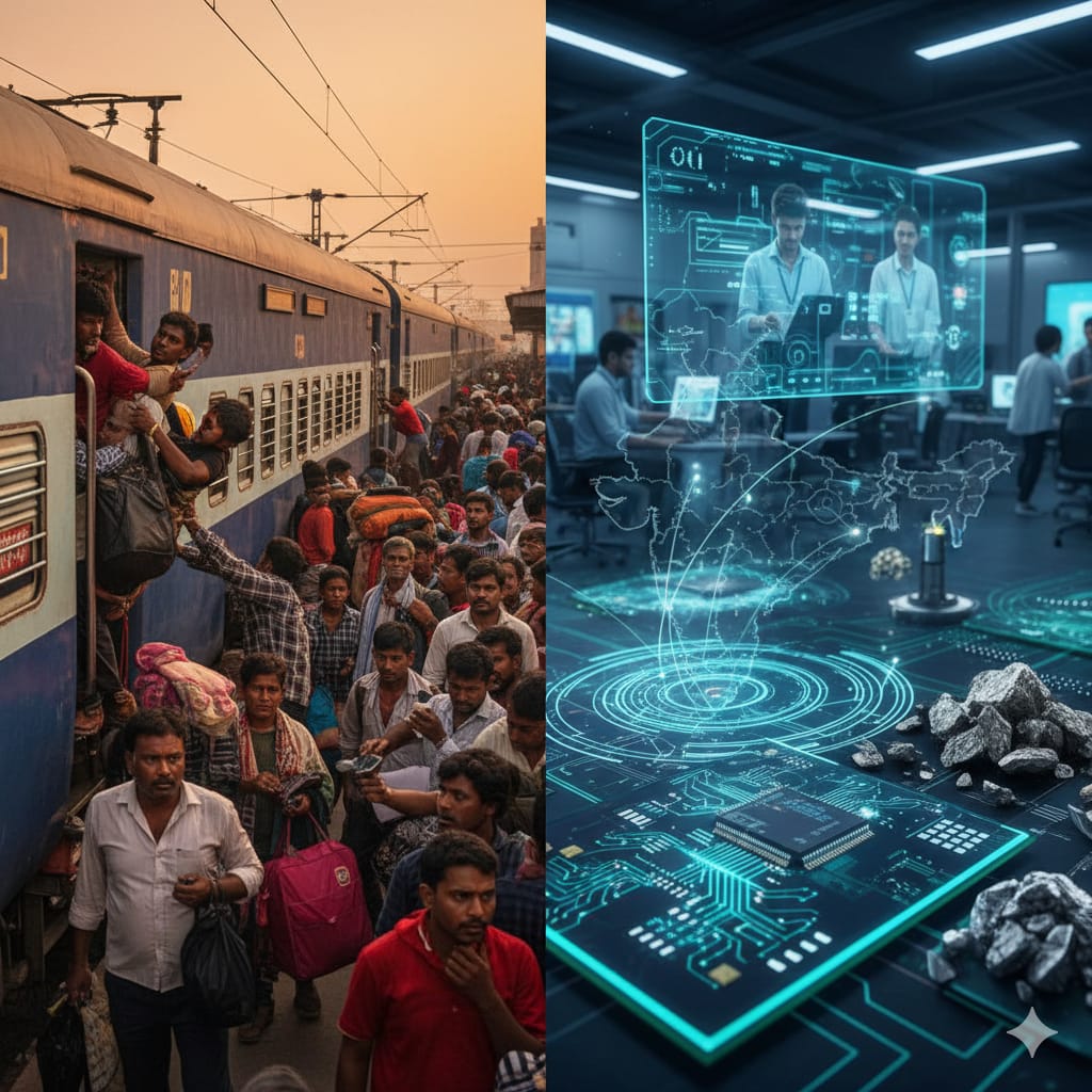 The Irony of Rail Announcements in Bihar: 21st-Century Travail in the Shadow of Global Ambition