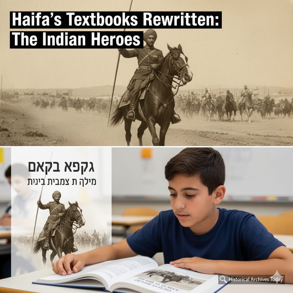 Haifa Schools Revise Textbooks to Recognize Indian Soldiers in City’s Liberation
