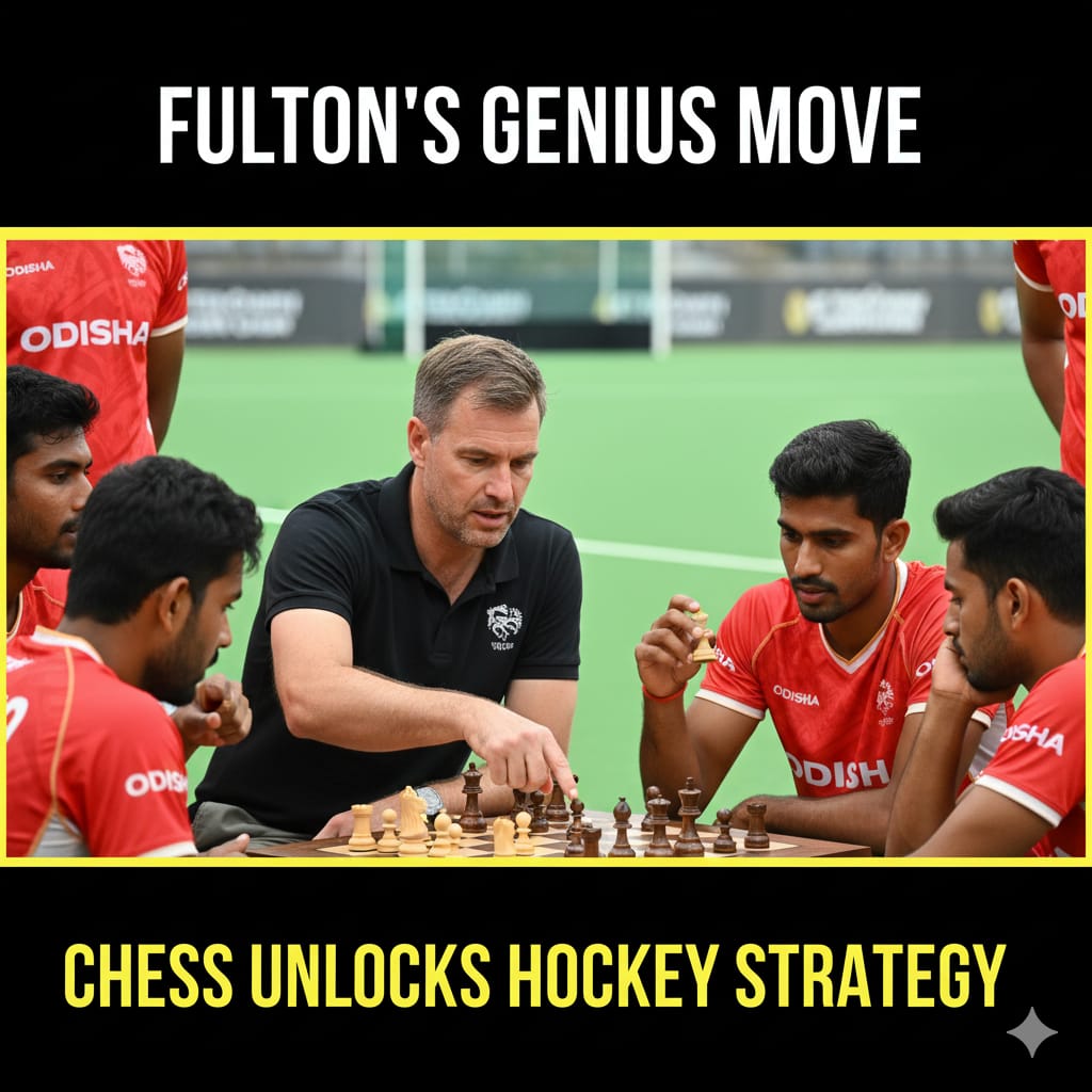 Coach Fulton’s Genius Move: Indian Hockey Team Masters Chess for a Strategic Edge